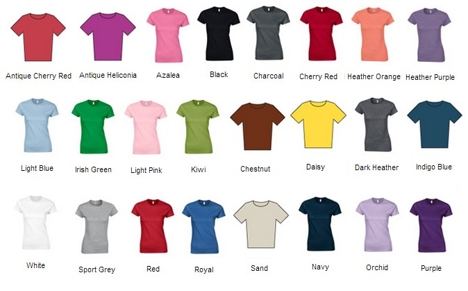 GD072 COLOUR CHART