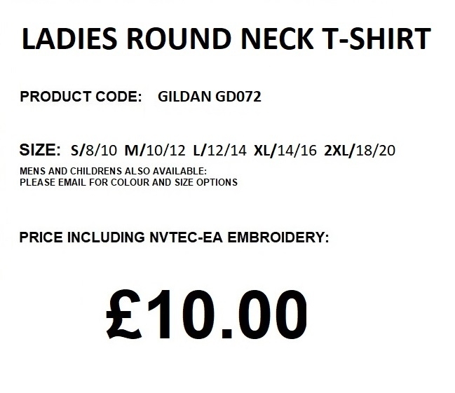 GD072 LADIES TSHIRT DESCRIPTION