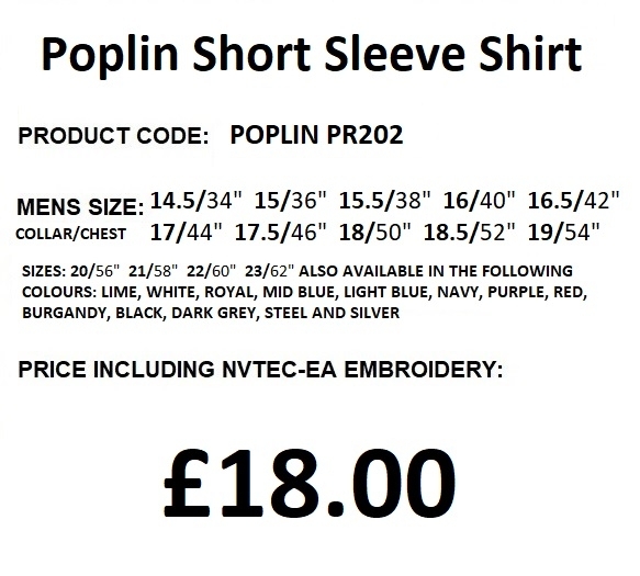PR202 SHIRT DESCRIPTION