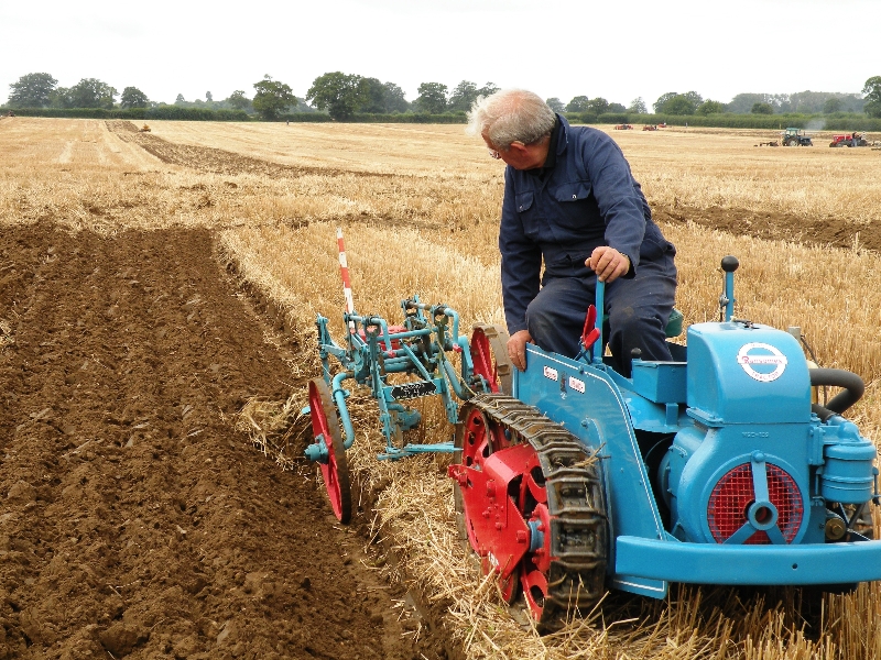 arthur-butler-on-his-ransome-mgs-1951-working-his-single-furrow-ts42-plough
