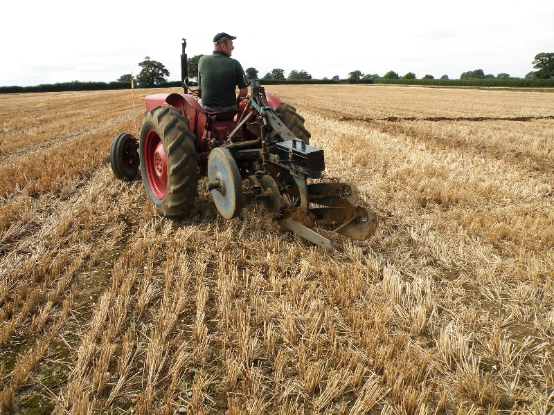 chris-legg-with-his-international-b250-1956-using-a-very-rare-ford-epg3-2-furrow-plough