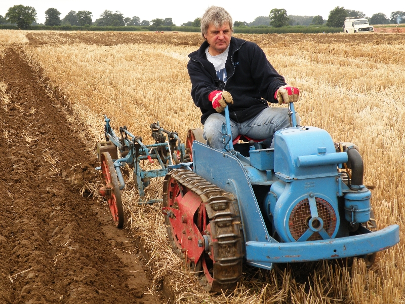dave-buttriss-on-his-ransome-mgs-1952-working-his-single-furrow-ts-42-plough
