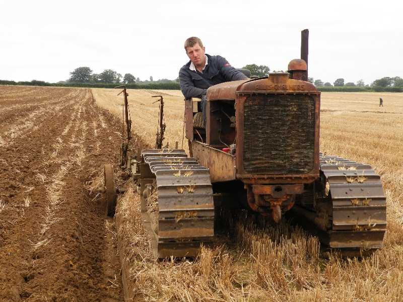 david-mycock-on-his-1942-allis-chalmers-m-crawlerand-his-3-furrow-plough