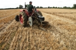 chris-legg-with-his-international-b250-1956-using-a-very-rare-ford-epg3-2-furrow-plough